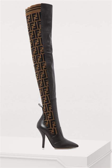 fendi stiletto pumps|Fendi boots for women.